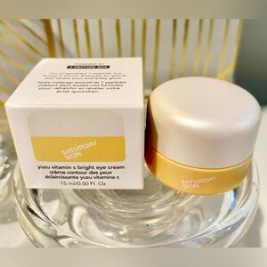 ✨Saturday Skin Yuzu Vitamin C Eye Cream | K-Beauty | New in Box ✨